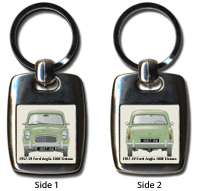 Ford Anglia 100E Deluxe 1957-59 Keyring 5